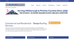 Desktop Screenshot of billshieldsroofing.com