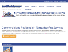 Tablet Screenshot of billshieldsroofing.com